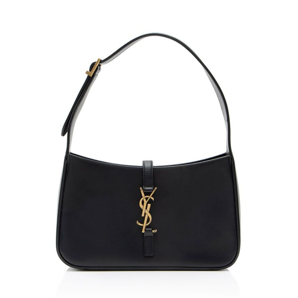Saint Laurent Smooth Calfskin Monogram Le 5 A 7 Hobo